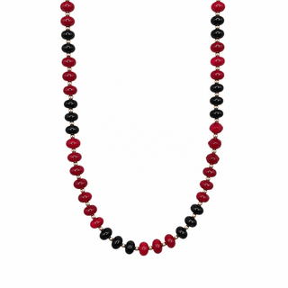 Kenze Penne, Inc. Jewelry - Necklaces Game Day Beaded Necklace Black/Red
