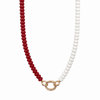 Kenze Penne, Inc. Jewelry - Necklaces Game Day Red/White Necklace
