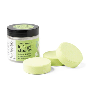 Lemon Lavender Home - Personal Care Jasmine & Vanilla Lemon Lavender Shower Bombs 3 Pack