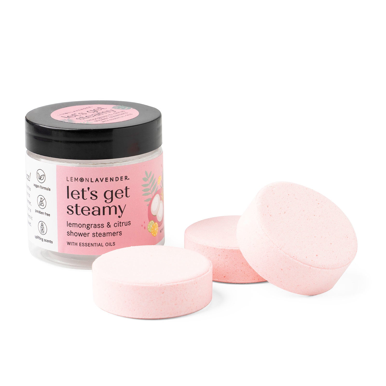 Lemon Lavender Shower Bombs 3 Pack