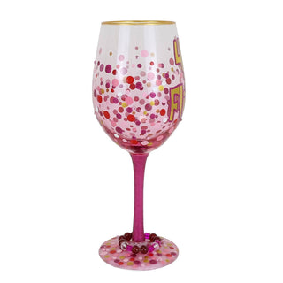 Lolita Glasses Home - Drinkware 40 is Flirty Lolita Wine Glass