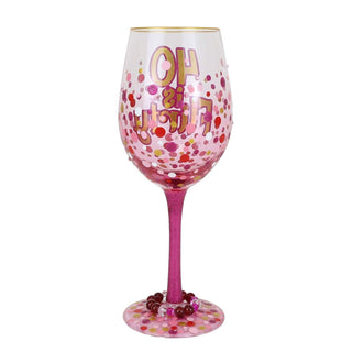 Lolita Glasses Home - Drinkware 40 is Flirty Lolita Wine Glass
