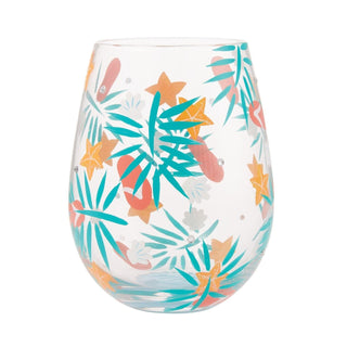 Lolita Glasses Home - Drinkware Lolita Stemless Wine Glass Beachful Bliss