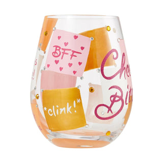 Lolita Glasses Home - Drinkware Lolita Stemless Wine Glass Cheers Bitch