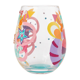 Lolita Glasses Home - Drinkware Lolita Stemless Wine Glasses Happy 21st Birthday