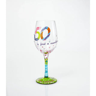 Lolita Glasses Home - Drinkware Lolita Wine Glass 50th Birthday