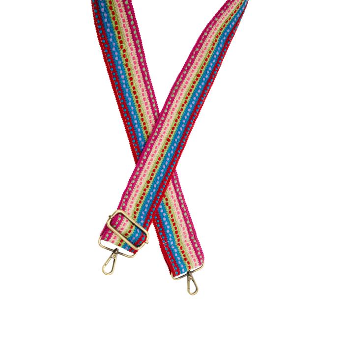 Multi Bright Colors Guitar Strap