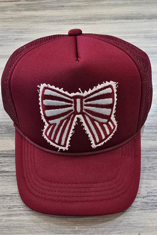 Lucky Girl Accessories - Hats Bow Puff Cap