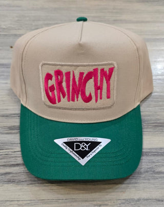 Lucky Girl Accessories - Hats Grinchy Baseball Hat
