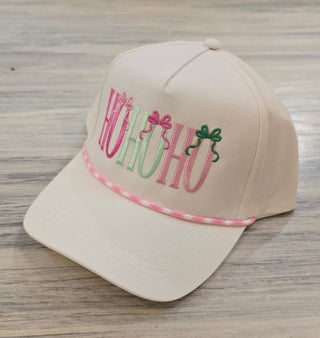 Lucky Girl Accessories - Hats Ho Ho Ho Baseball Hat
