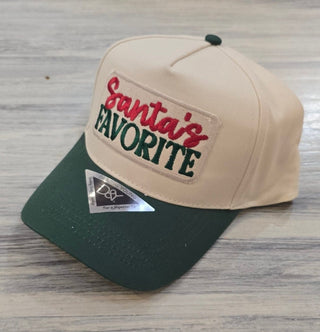 Lucky Girl Accessories - Hats Santa's Favorite Baseball Hat