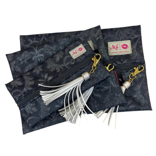 Makeup Junkie Bags Home - Travel Makeup Junkie Bags 3 sizes Navy