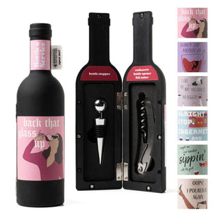 Modern Monkey Home - Drinkware Bottle Service Wine Accessories Set