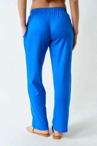 Mono b Loungewear- Sleepwear - Bottoms Brushed Hacci Lounge Pants Deep Indigo