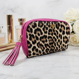 PurseN Home - Travel Glam Makeup Case Fierce Leopard