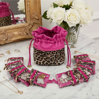 PurseN Home - Travel Ultra Jewelry Case Fierce Leopard
