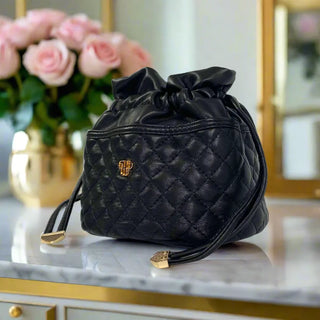 PurseN Home - Travel Ultra Jewelry Case Timeless Quilted Black
