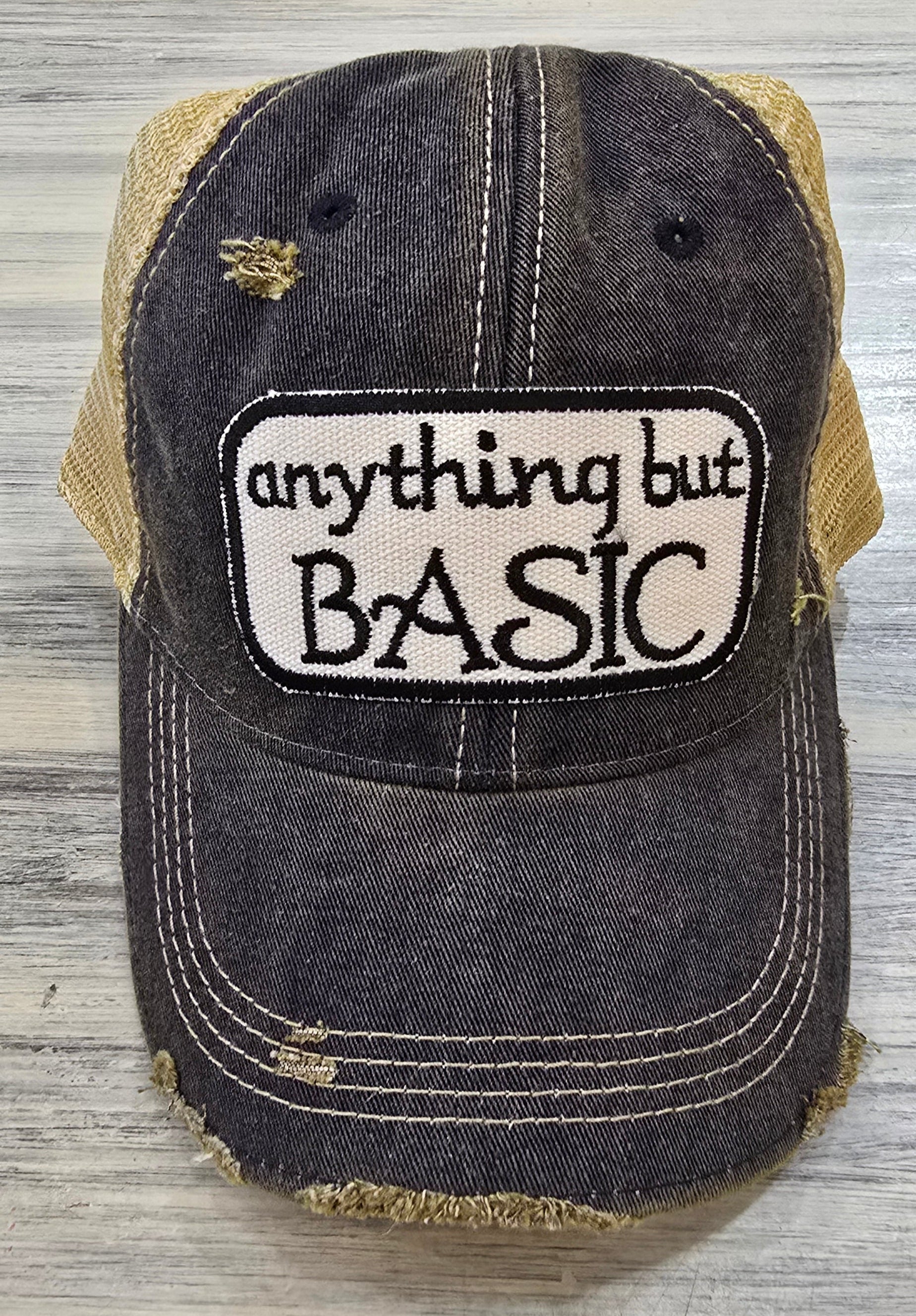 Anything But Basic Baseball Hat