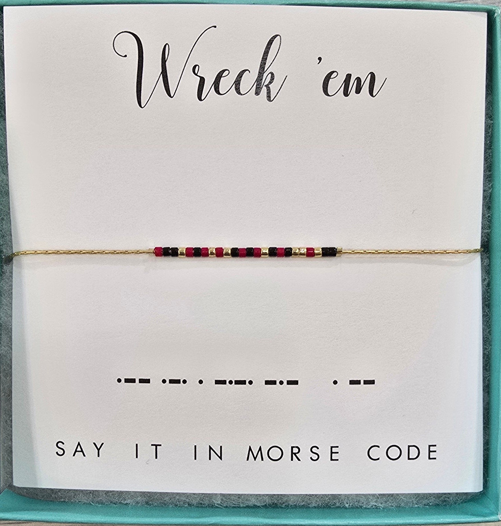 Wreck'em Dot & Dash Bracelet