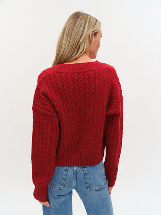 Six Fifty Clothing Tops - Sweaters Sale Camden Cable Knit Sweater