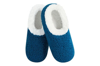 Snoozies Loungewear- Sleepwear - Slippers Blue / Sm - 5/6 Snoozies Sherpa Slippers