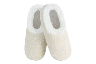 Snoozies Loungewear- Sleepwear - Slippers Cream / Sm - 5/6 Snoozies Sherpa Slippers