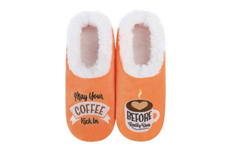 Snoozies Loungewear- Sleepwear - Slippers Sm Snoozies Coffee Kick in