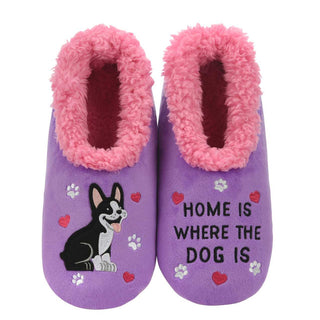 Snoozies Loungewear- Sleepwear - Slippers Sm Snoozies Home is Where the Dog is