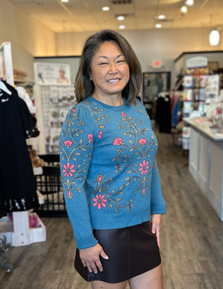Staccato Tops - Sweaters Christmas Theme Jacquard Pullover Sweater