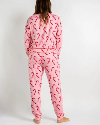 The Royal Standard Loungewear- Sleepwear Candy Cane Wishes Lounge Set
