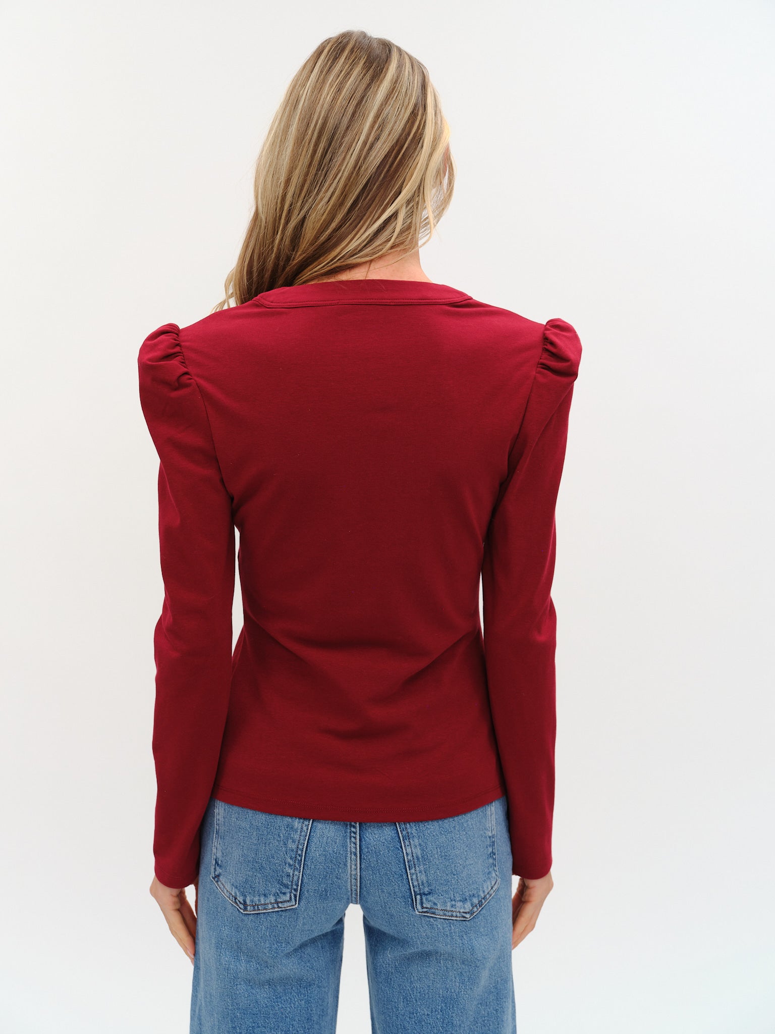 Sale Emily Long Sleeve Ribbed Top