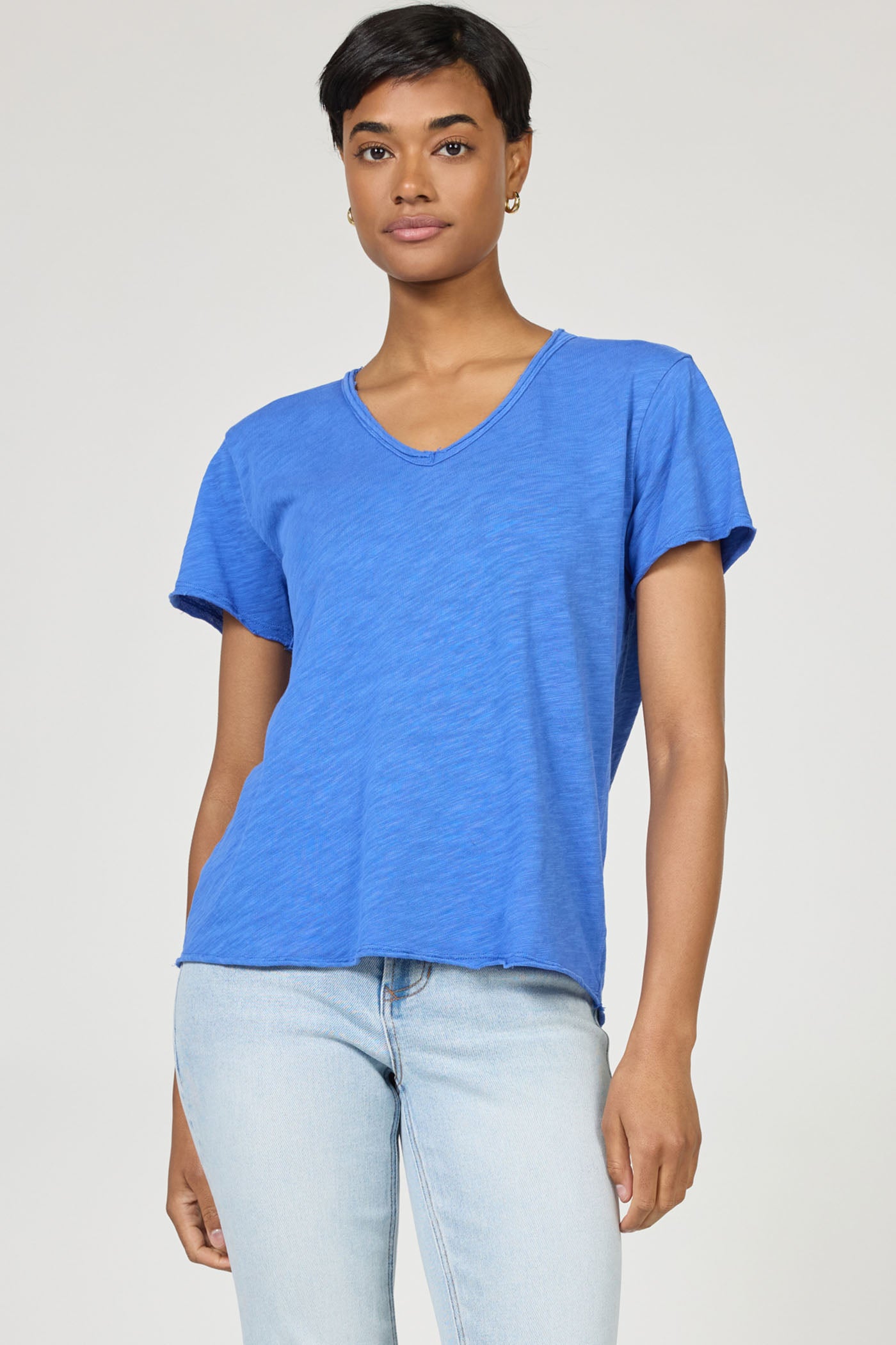 Vanya Short Sleeve T-Shirt Denim Blue