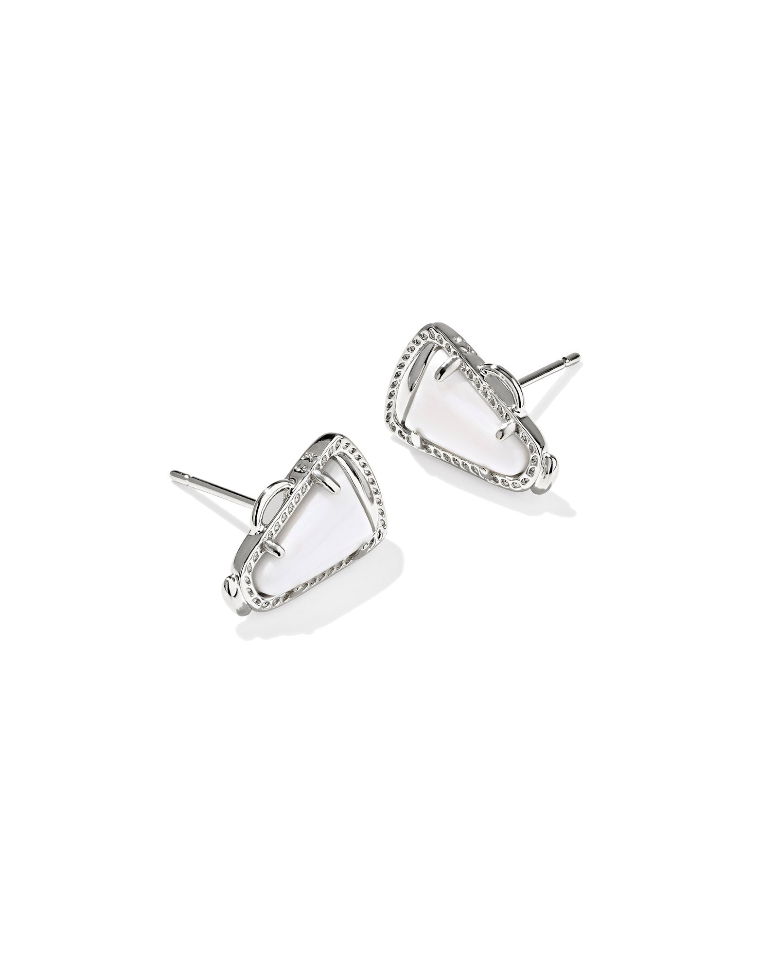 Cheer Silver Stud Earrings