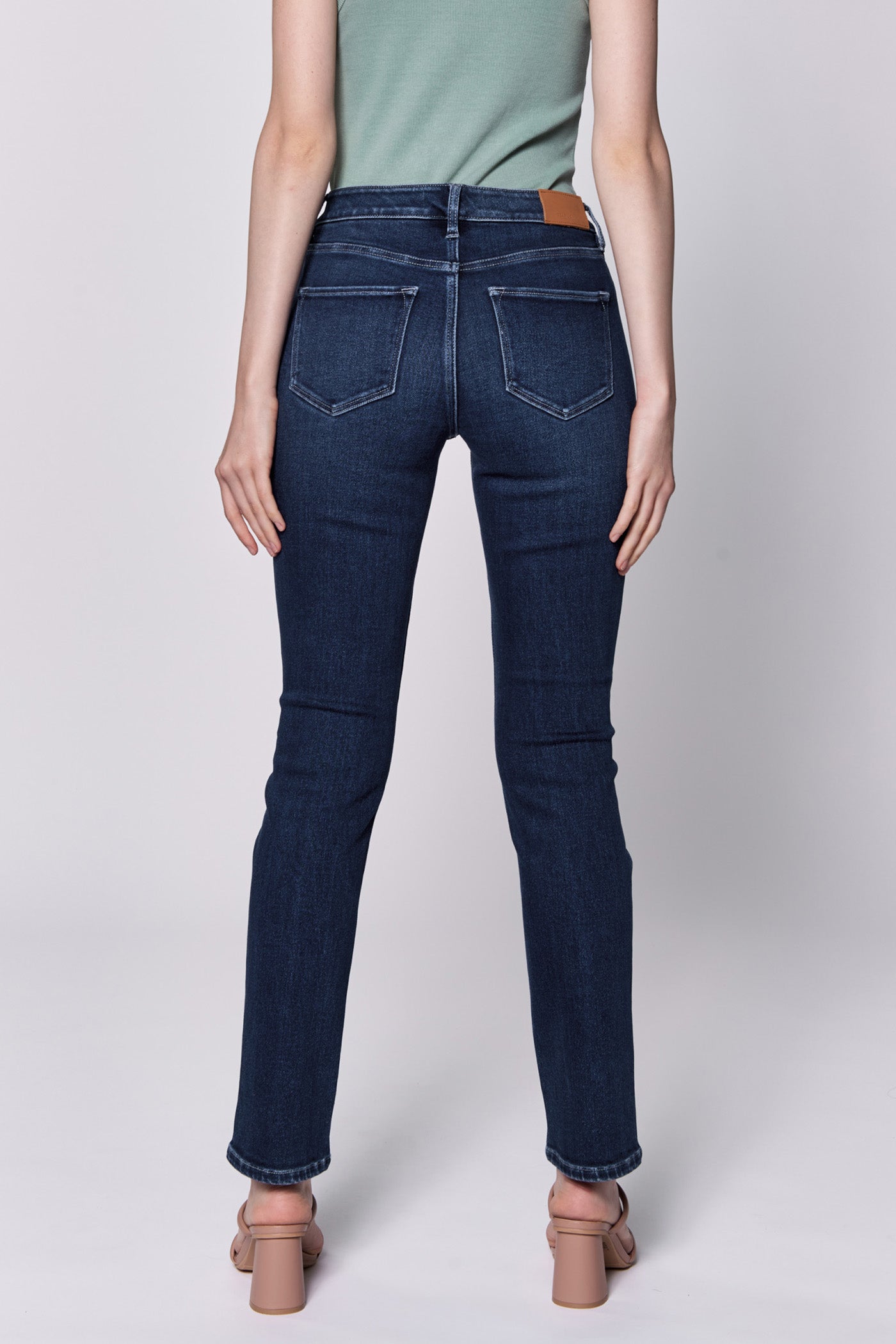 Blaire Slim Straight Jeans Riviera