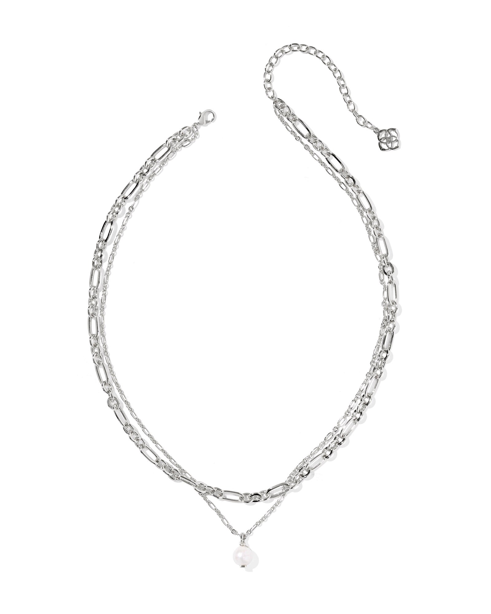 Ashton Silver Multi Strand Necklace