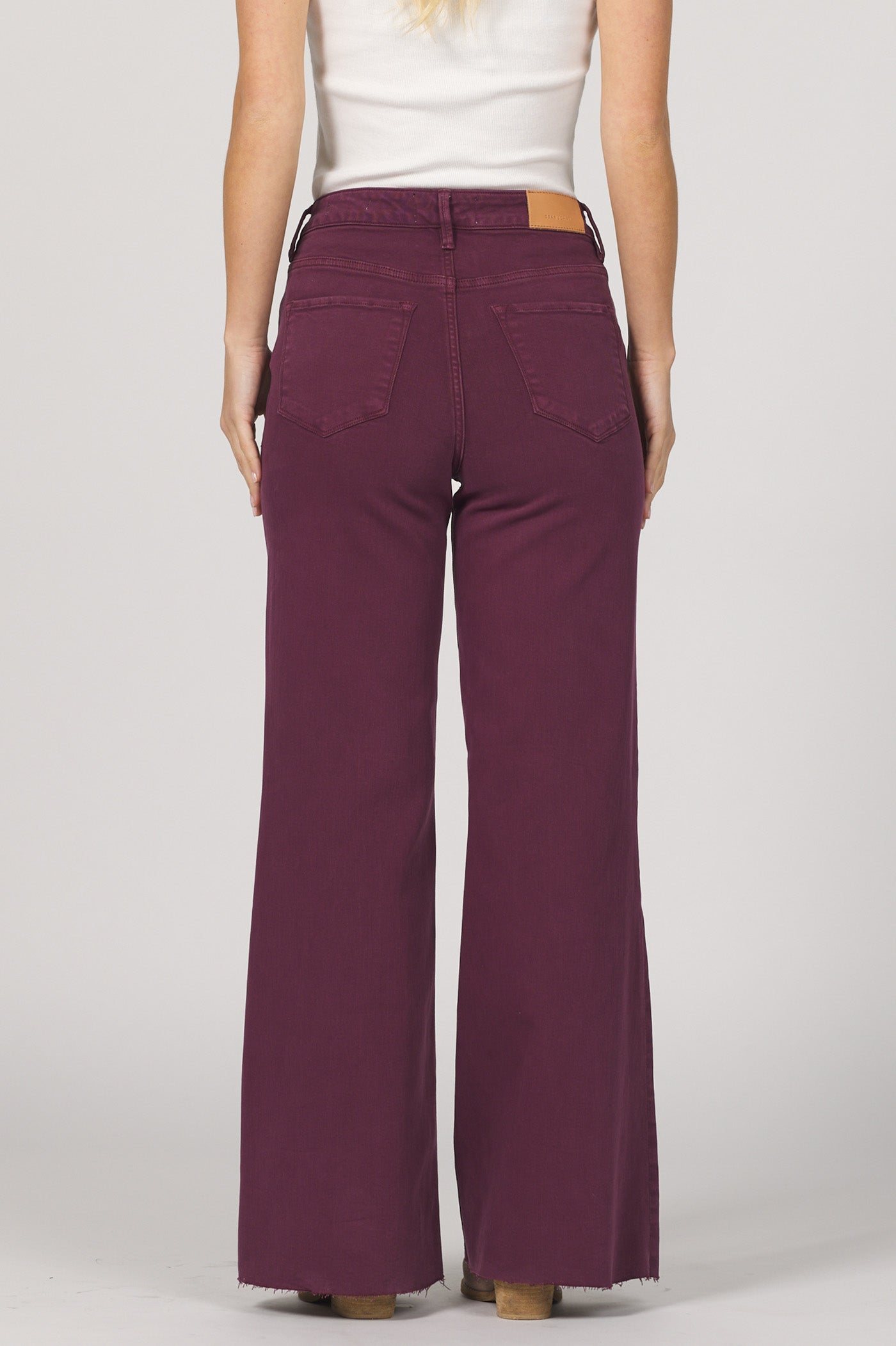 Sale Fiona High Rise Wide Leg Jeans Fig