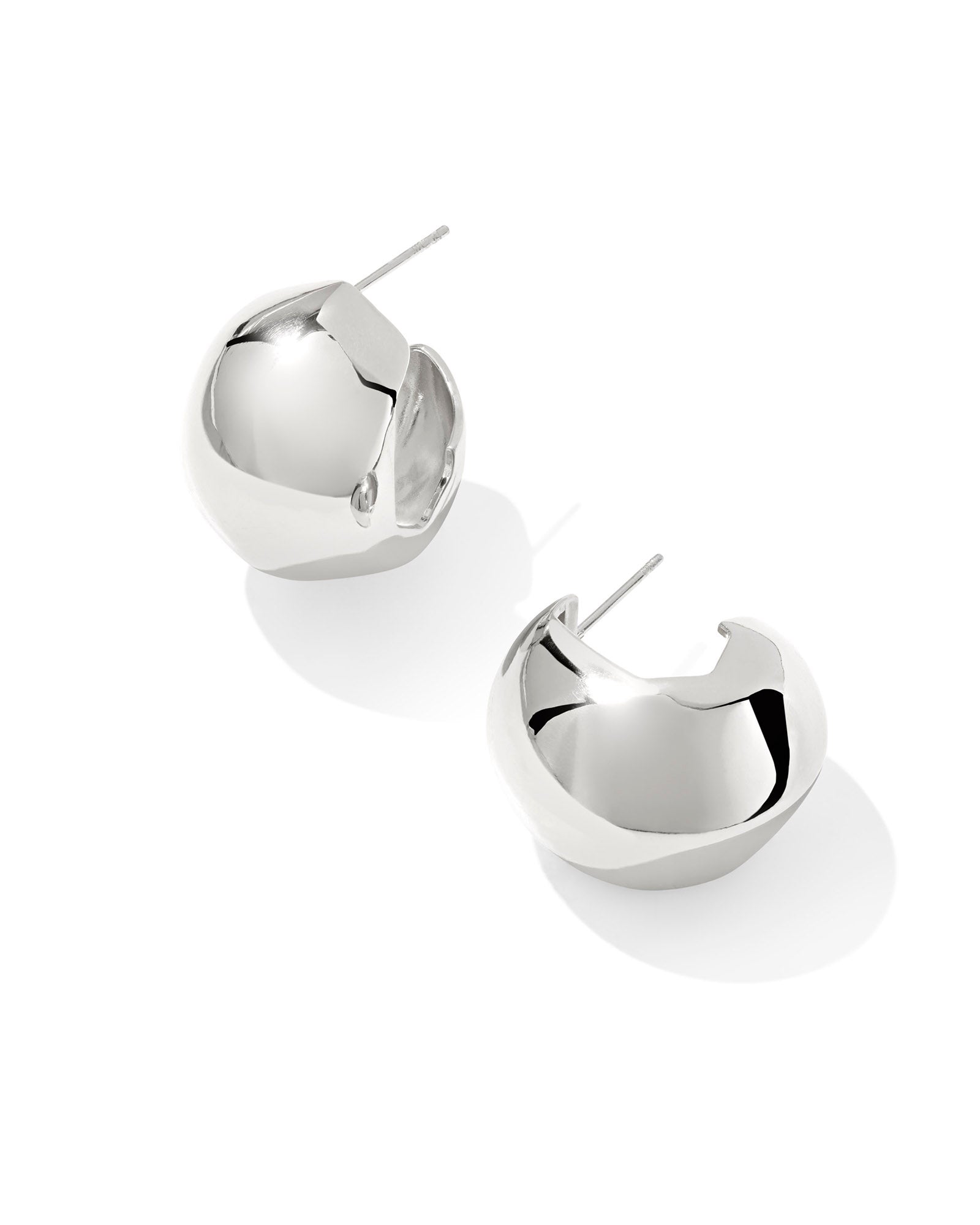 Sale Kaitlin Silver Hoop Earrings