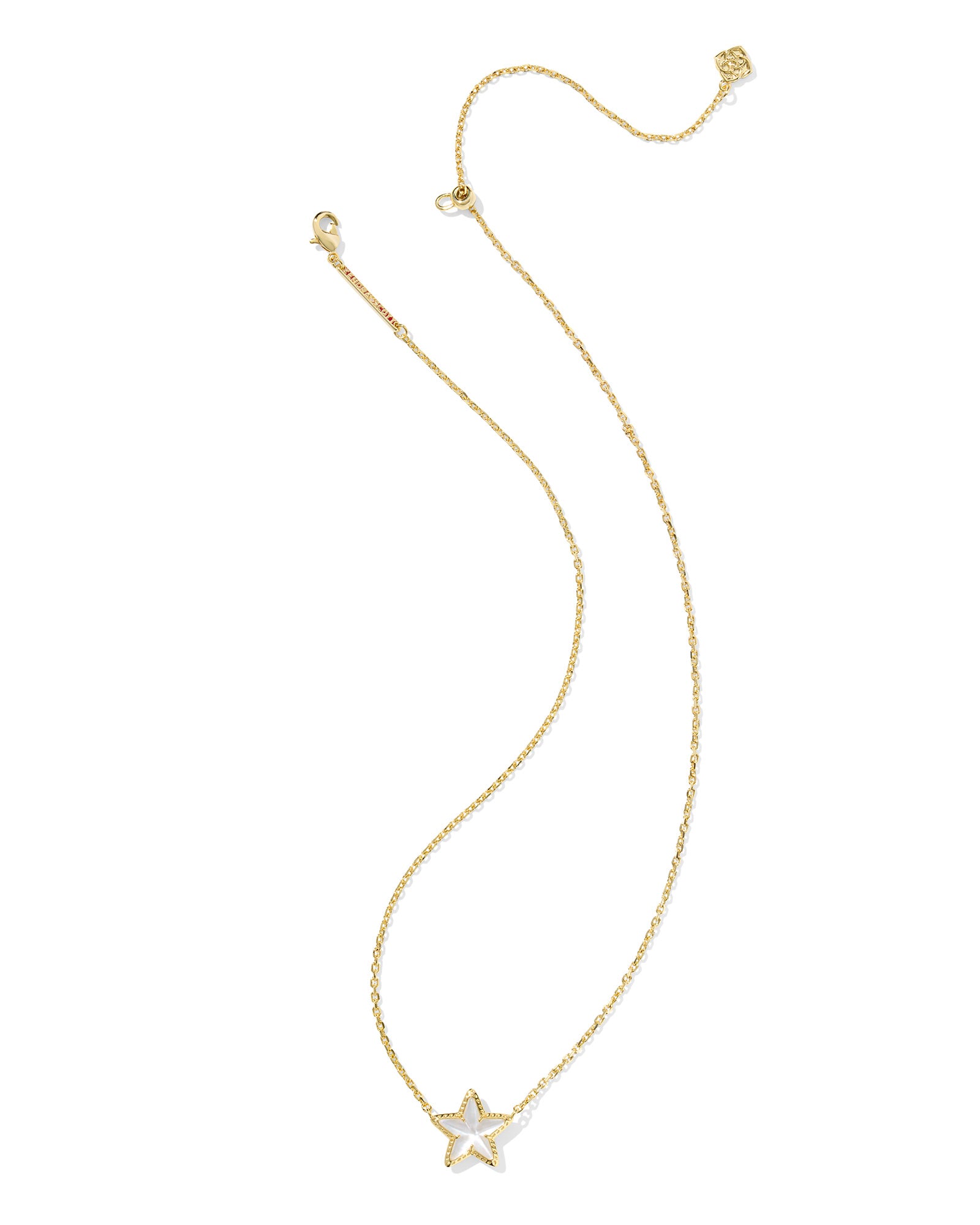 Sale Cassidy Gold Ivory MOP Short Pendant Necklace