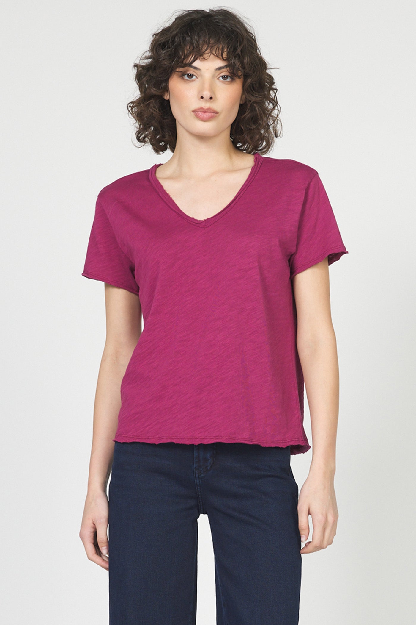 Vanya Short Sleeve T-Shirt Beaujolais