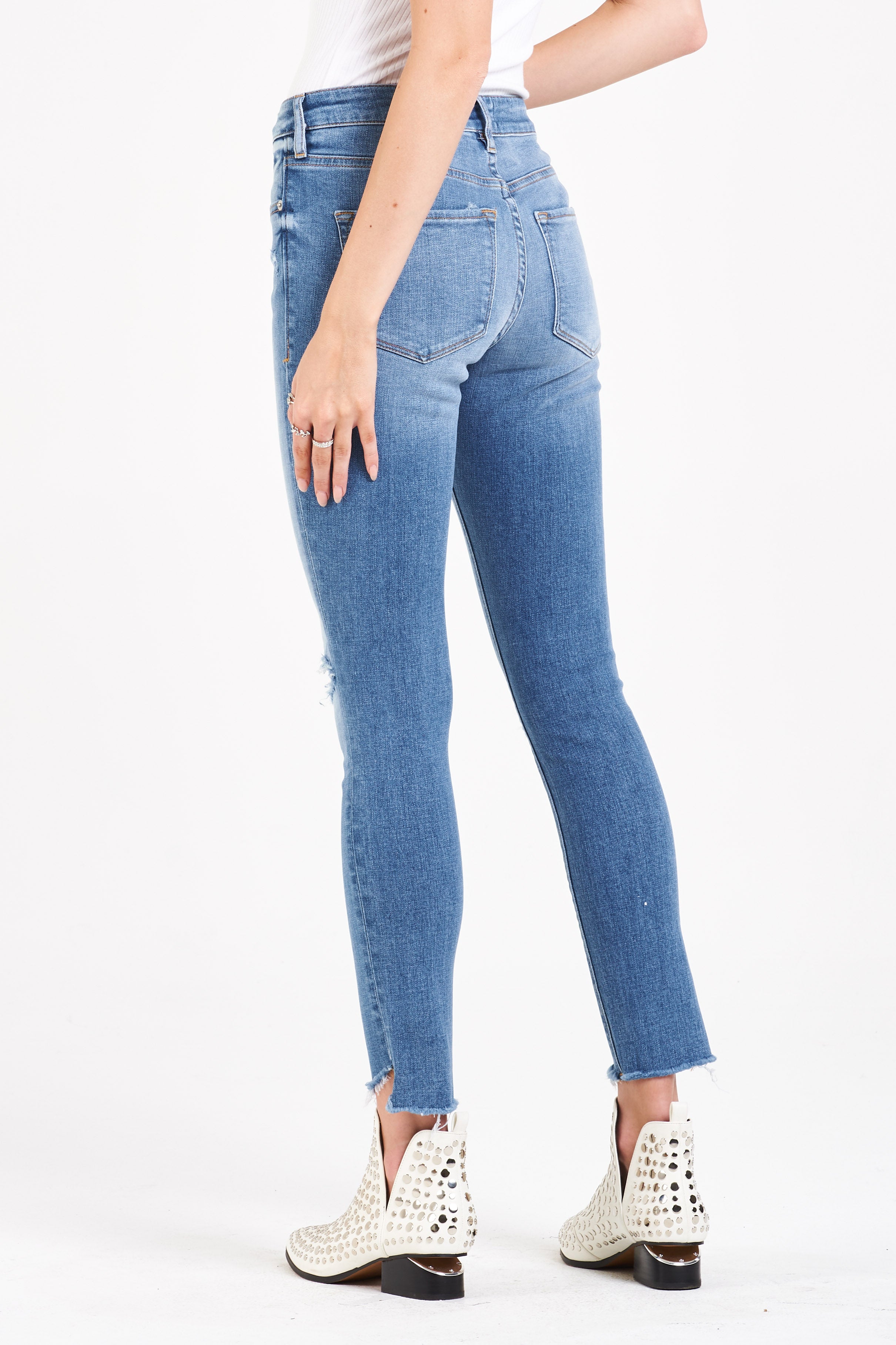 Gisele High Rise Skinny Jeans Huntington