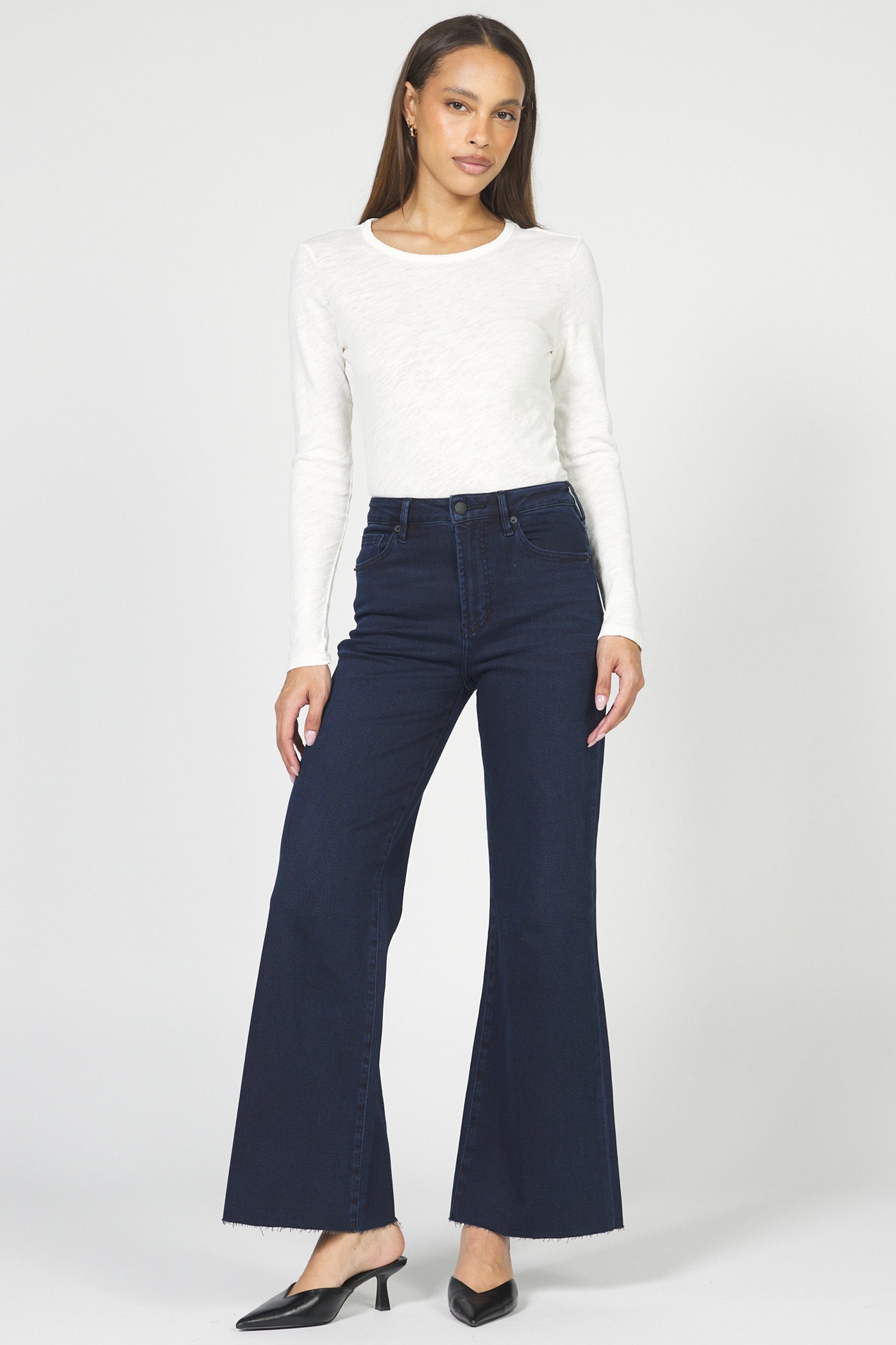 Fiona High Rise Wide Leg Jeans Ramsey