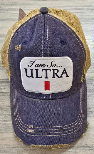 Wild Oates Accessories - Hats Blue I am So ULTRA Baseball Hat More Colors