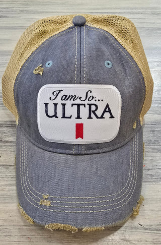 Wild Oates Accessories - Hats Light Denim I am So ULTRA Baseball Hat More Colors