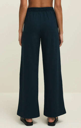 Z Supply Bottoms - Pants Andre Wide Leg Pant Eclipse