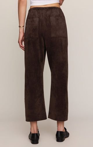 Z Supply Bottoms - Pants Drift Suede Pant Dark Roast