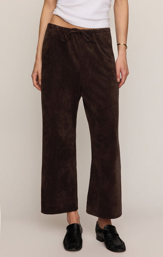 Z Supply Bottoms - Pants Drift Suede Pant Dark Roast