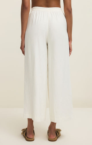 Z Supply Bottoms - Pants Scout Linen Pant White
