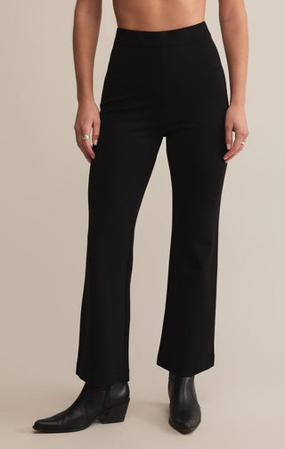 Z Supply Bottoms - Pants Xsm Do It All Slim Kick Pant Black