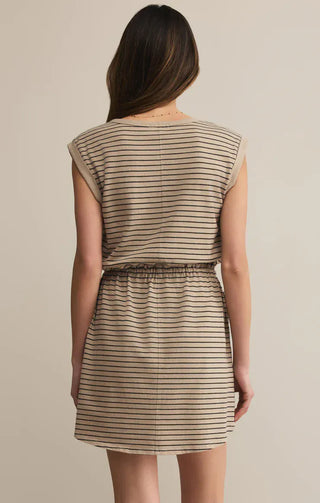 Z Supply Dresses Sale Dayshift Striped Mini Dress Retreat