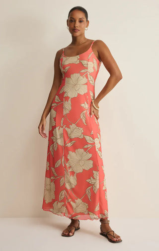Z Supply Dresses Xsm Charisma Bloom Midi Dress Gelato